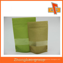 Guangzhou factory,Best price,promotional craft paper bag with window